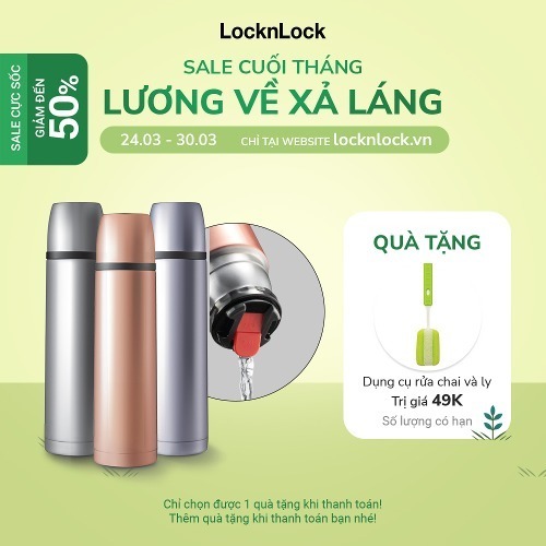 Bình giữ nhiệt Lock&amp;Lock Vienna 500ml - LHC1430