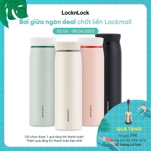 Bình giữ nhiệt Feather Light Ring Lock&amp;Lock 460ml - LHC4244 (4 màu)