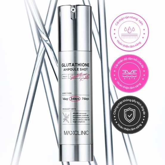 maxclinic glutathione ampoule shot 50ml S-Acetyl L-Glutathione 100 mg - 90 Capsules, VEGAN main image 0